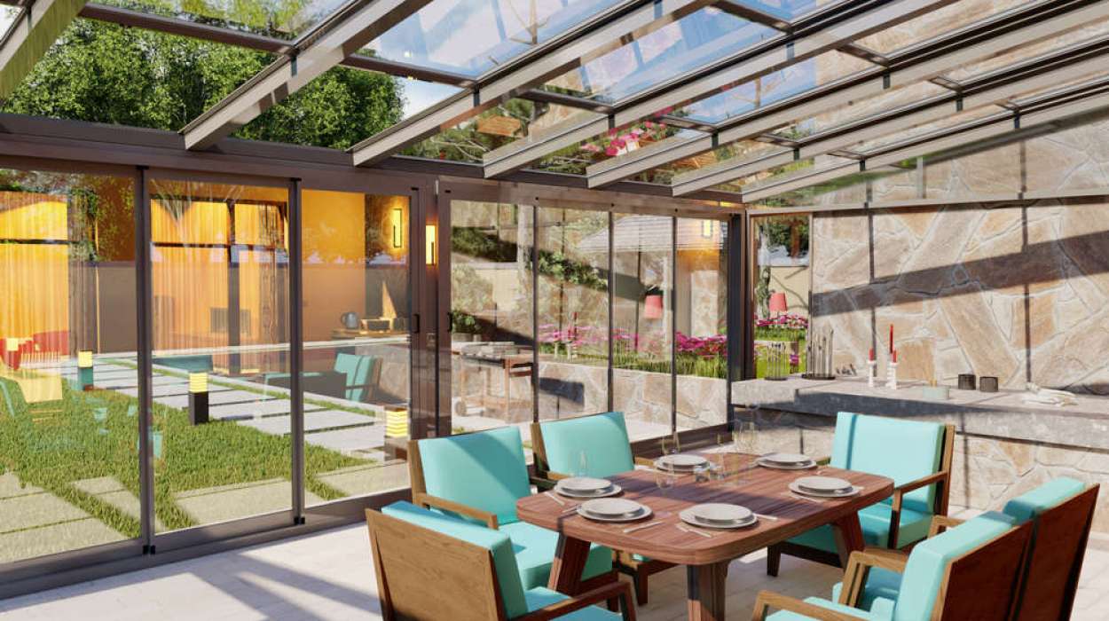 DynaMov Motorized Glass Roof