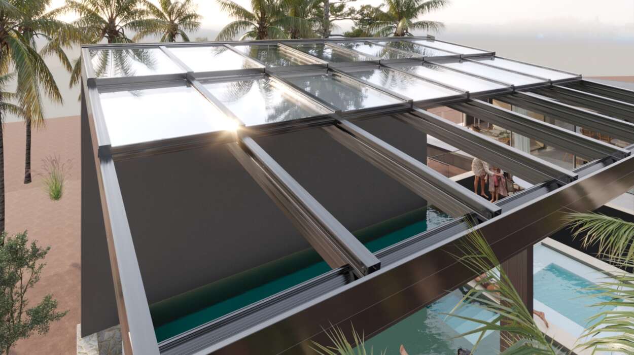 DynaMov Motorized Glass Roof