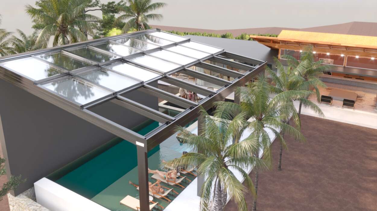 DynaMov Motorized Glass Roof