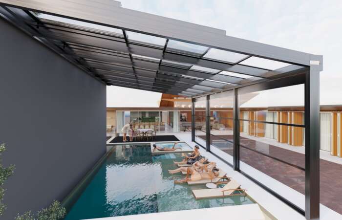 DynaMov sliding Glass Roof