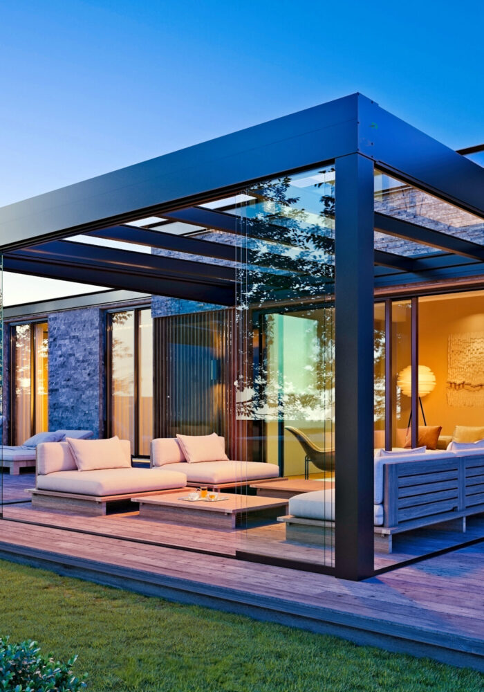 CUBO Easy Patio Cover & Sliding Glass Doors