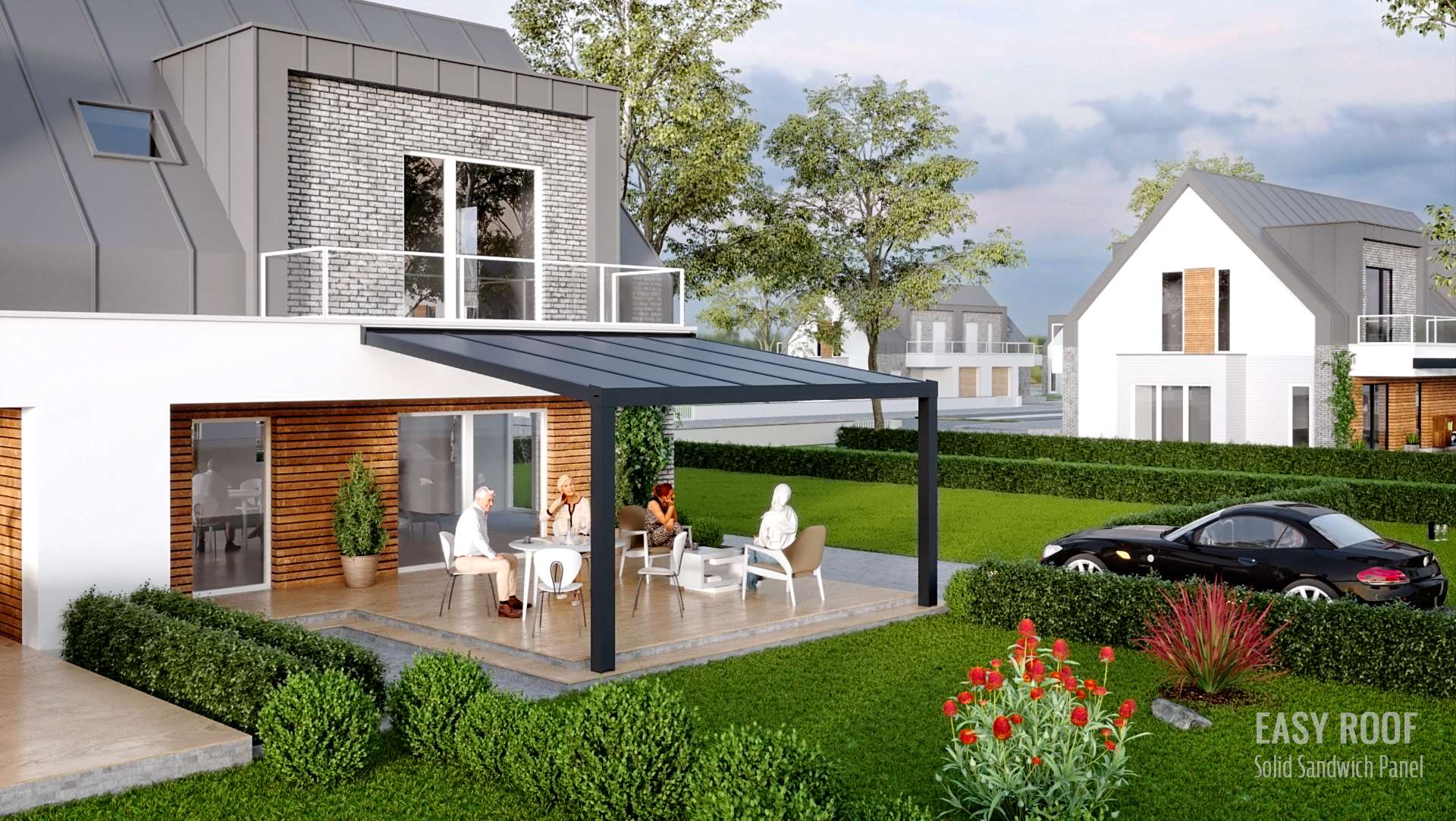 Easy Roof Sandwich Panel RAL7016 3 mark e1764442222721