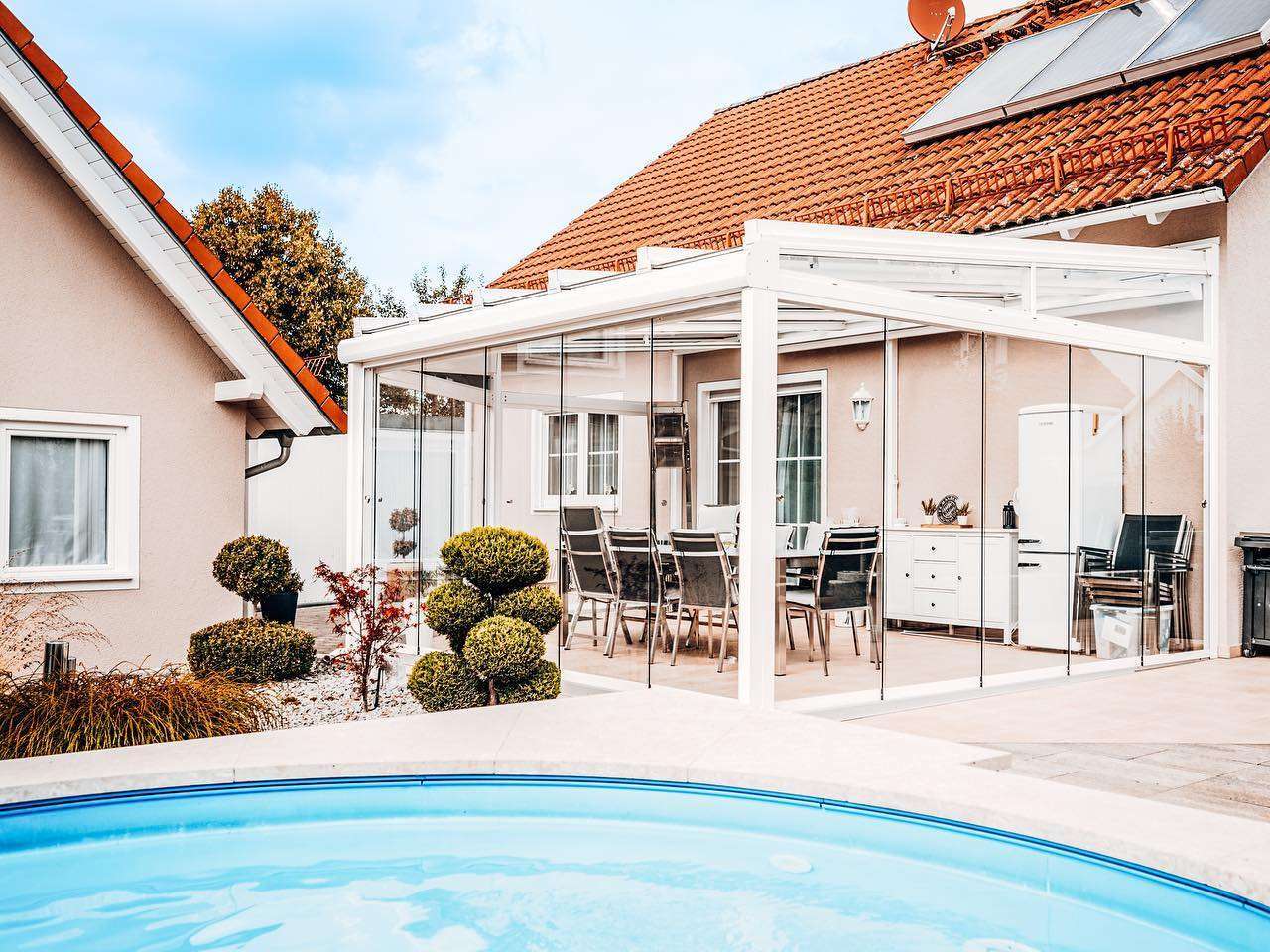 Hawaii40 Glass Roof Sunroom