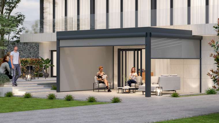 CUBO EASY ZIPSCREEN RAL7016 05