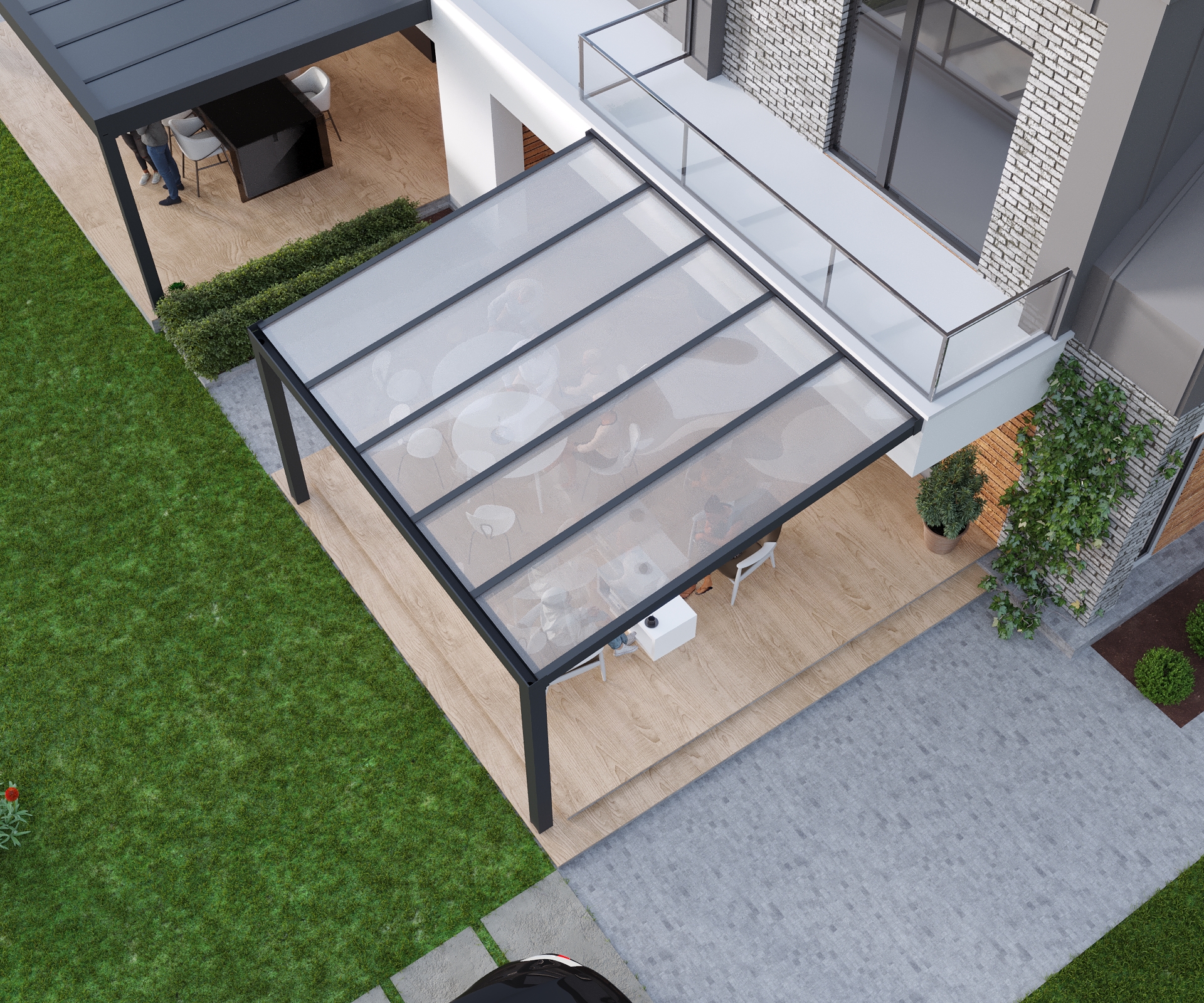 Easy Polycarbonate Roof 004